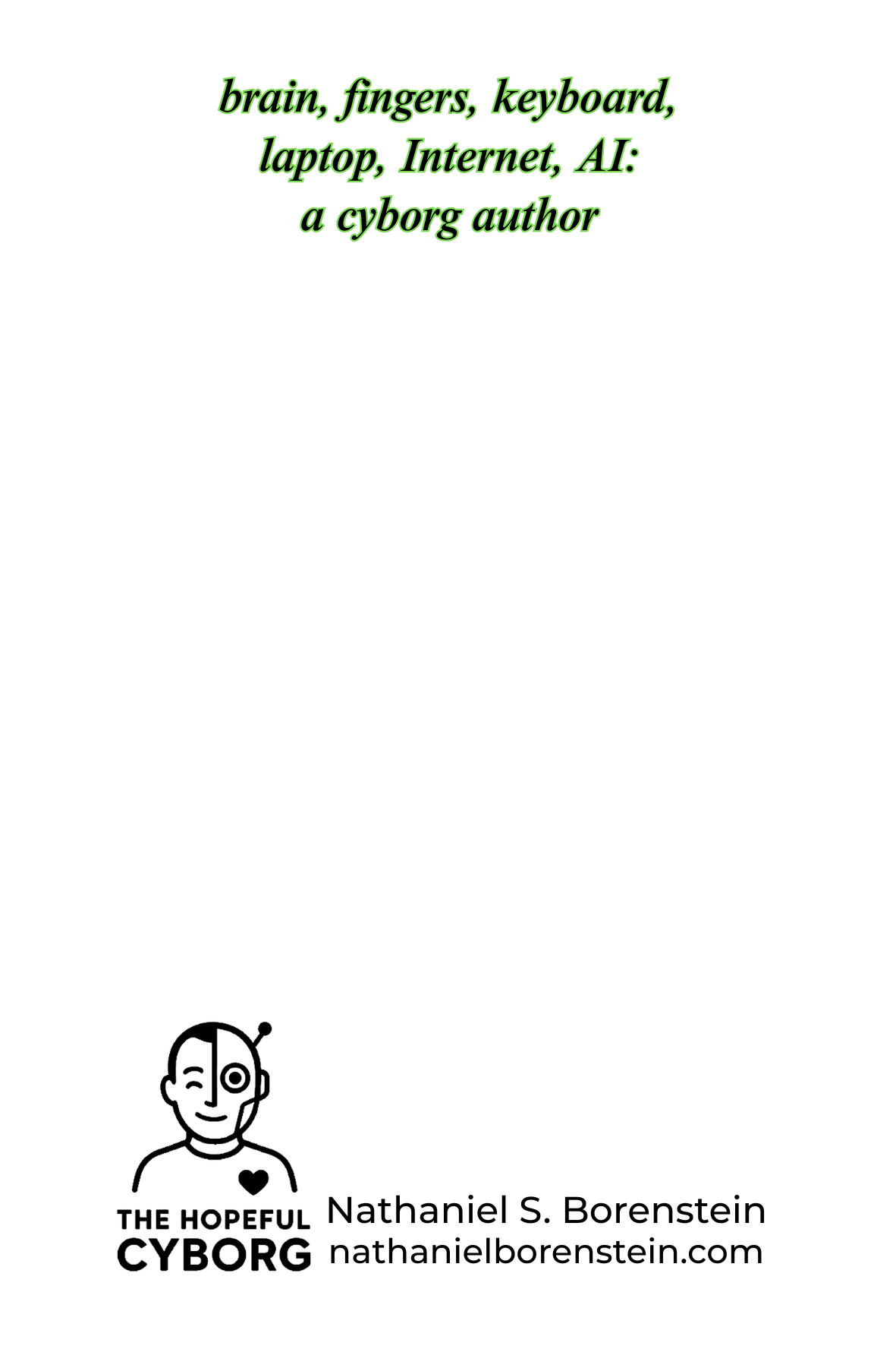 Hopeful Cyborg Marketing Products