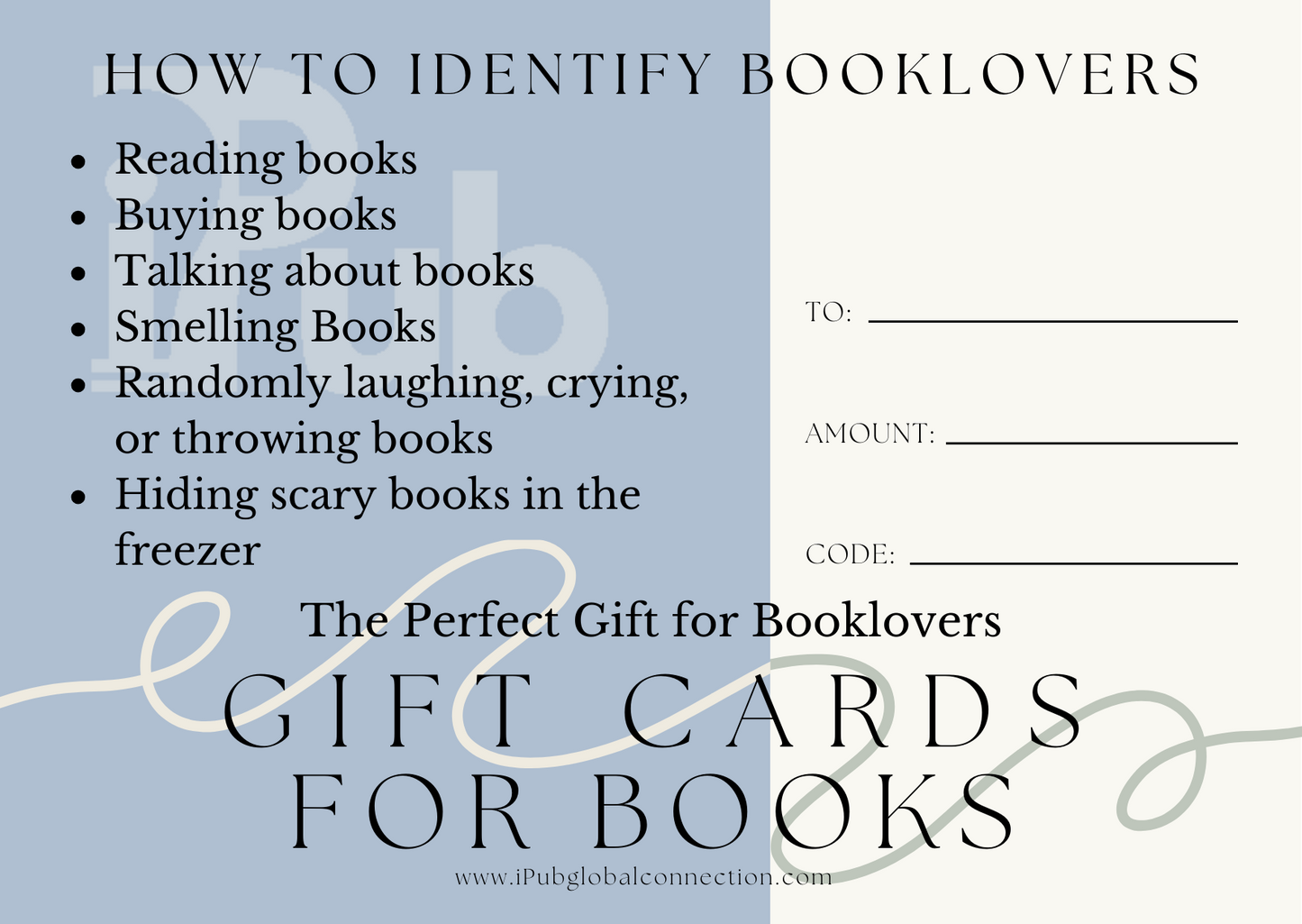 Books- Digital Gift Certificate