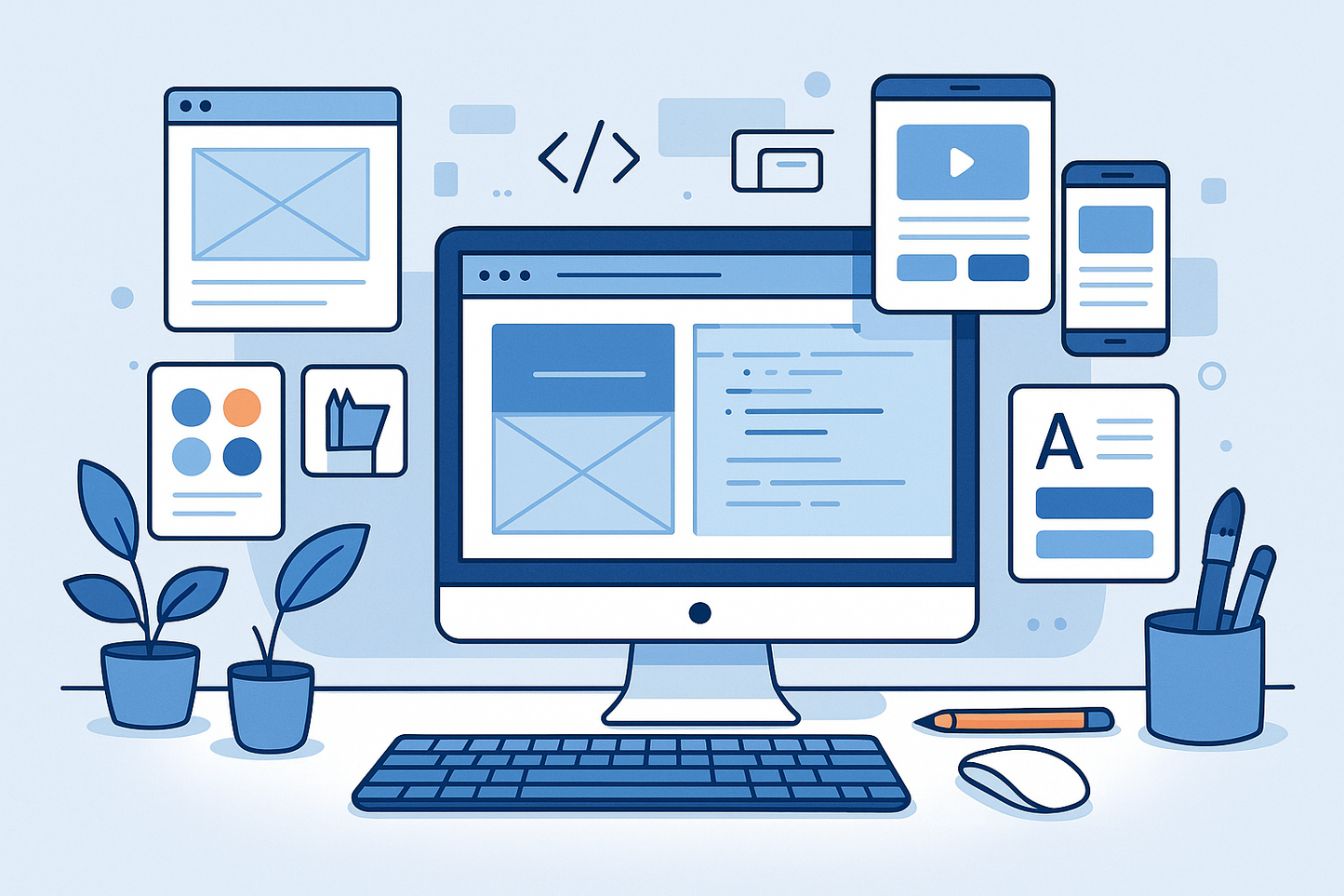 CREATION of websites, 